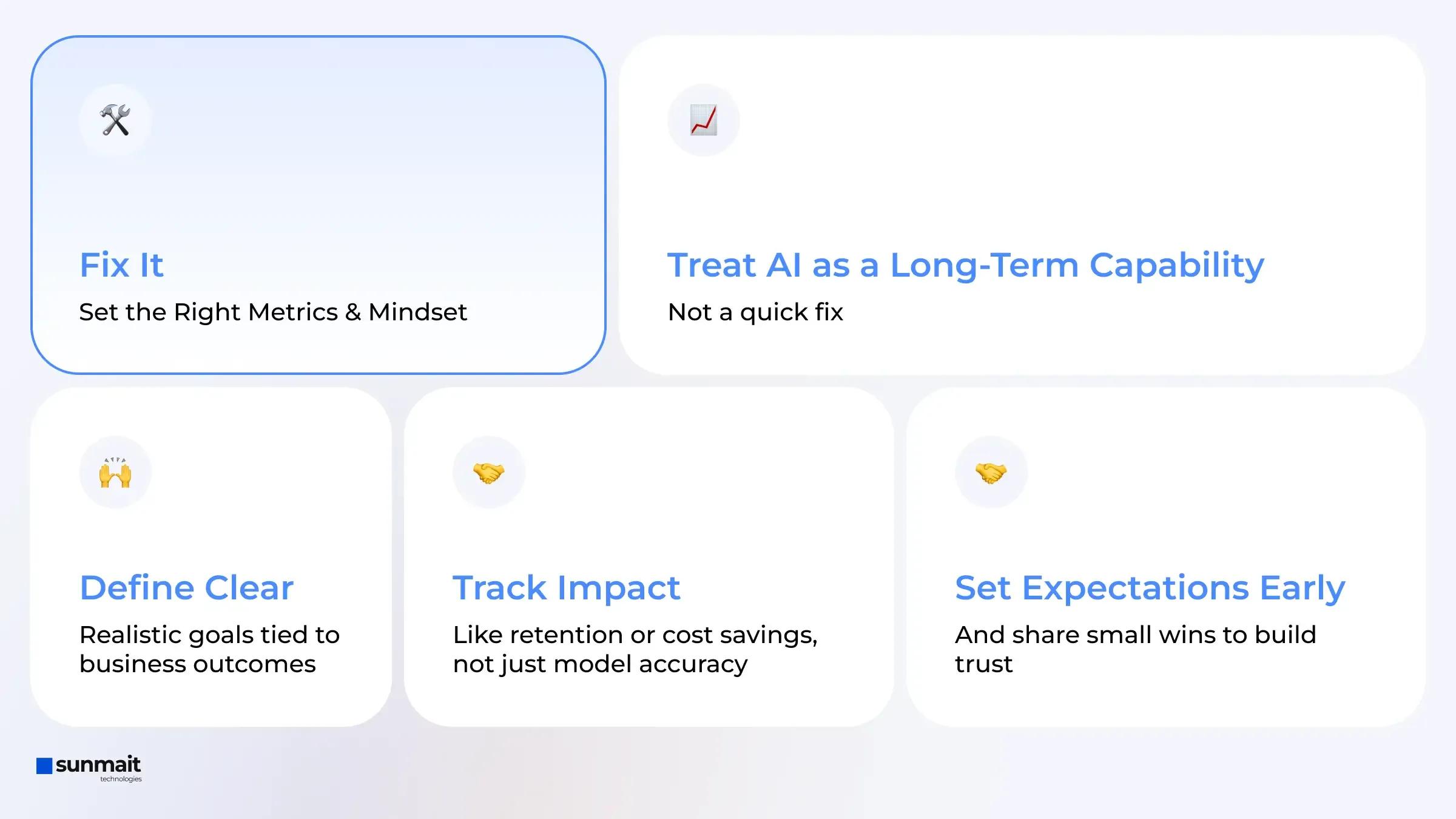 How to Fix It: Set the Right Metrics and Mindset
